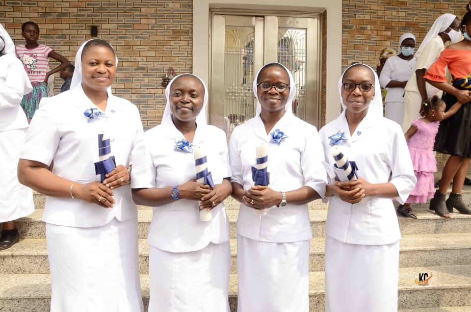 Doris Gali, Maria David, Veronica Ezeakam, and Anne Nwangumah